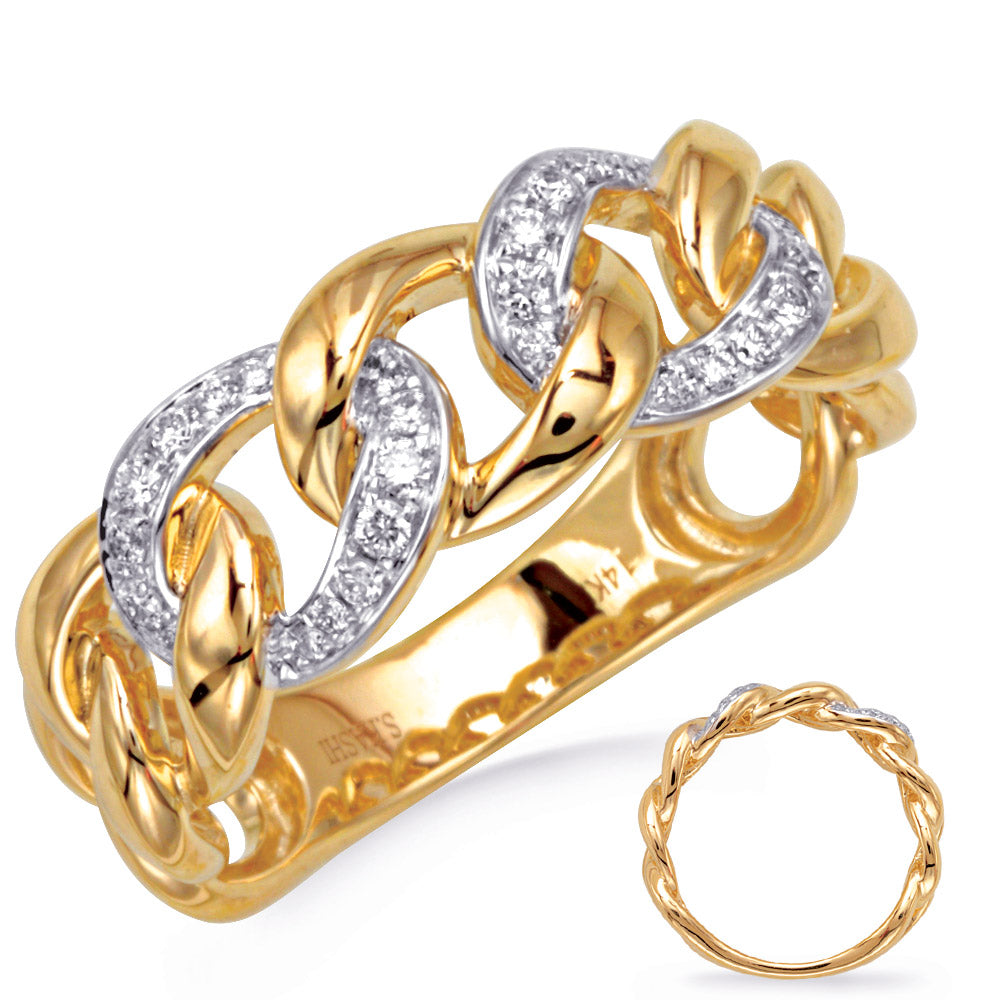 Yellow Gold Diamond Ring