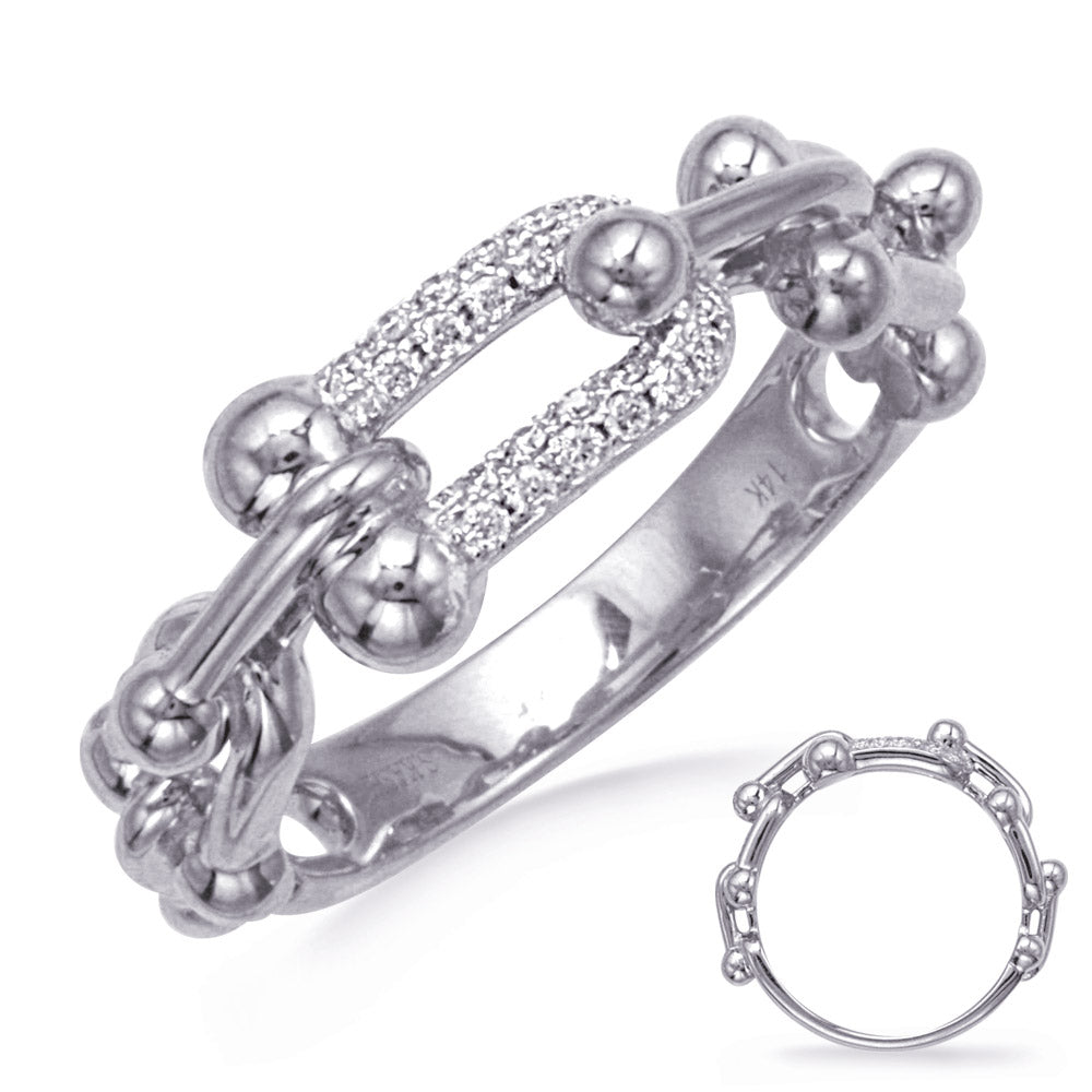 White Gold Diamond Ring
