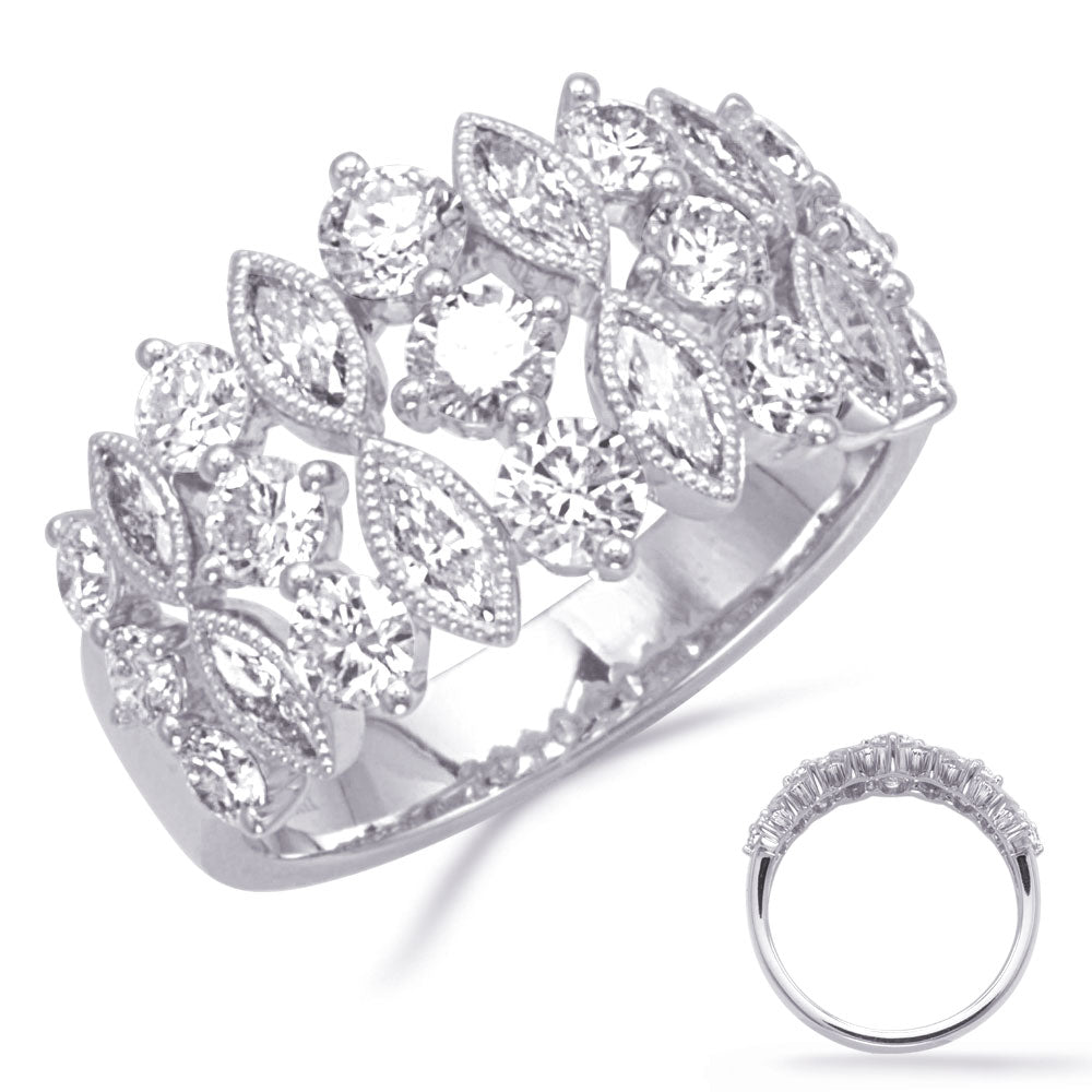 White Gold Diamond Ring