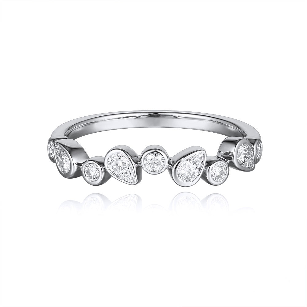 White Gold Diamond Ring