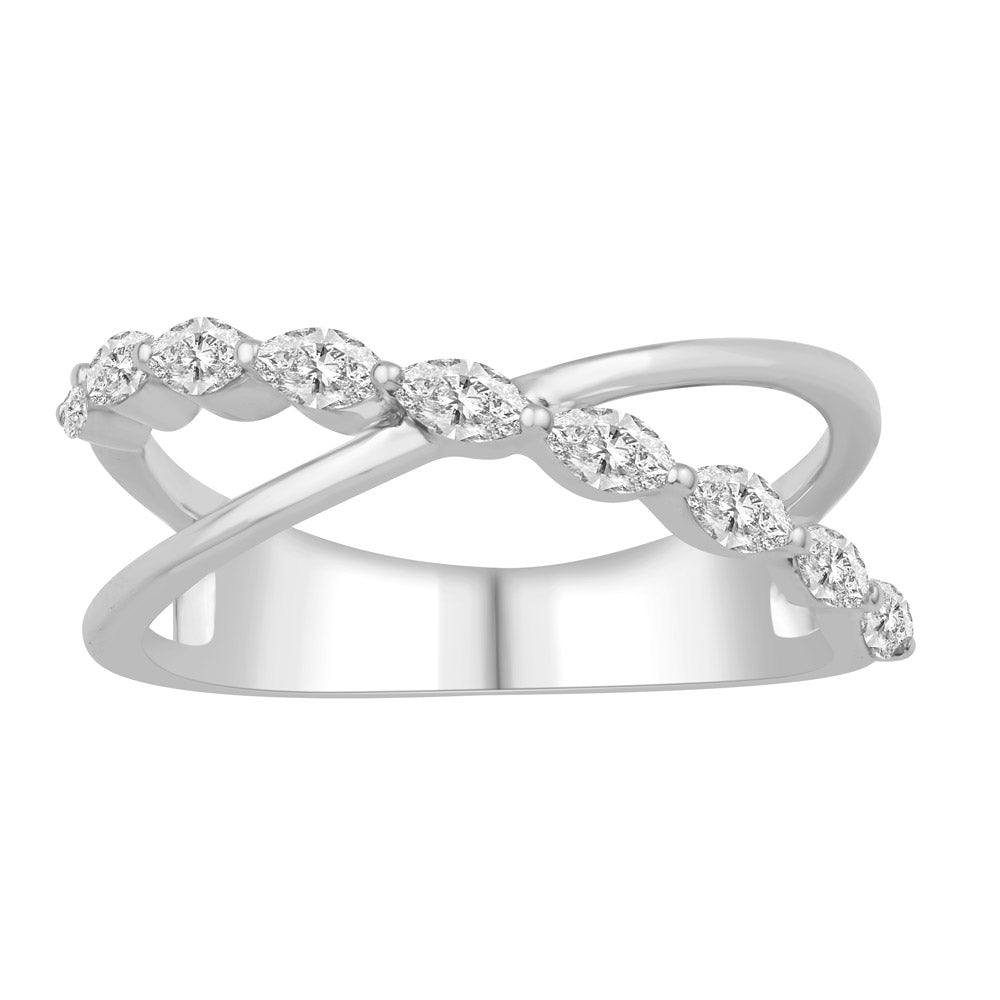 White Gold Diamond Ring