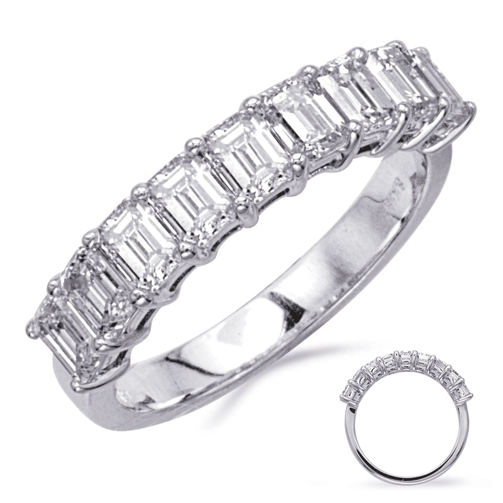 Emerad Cut Diamond Band