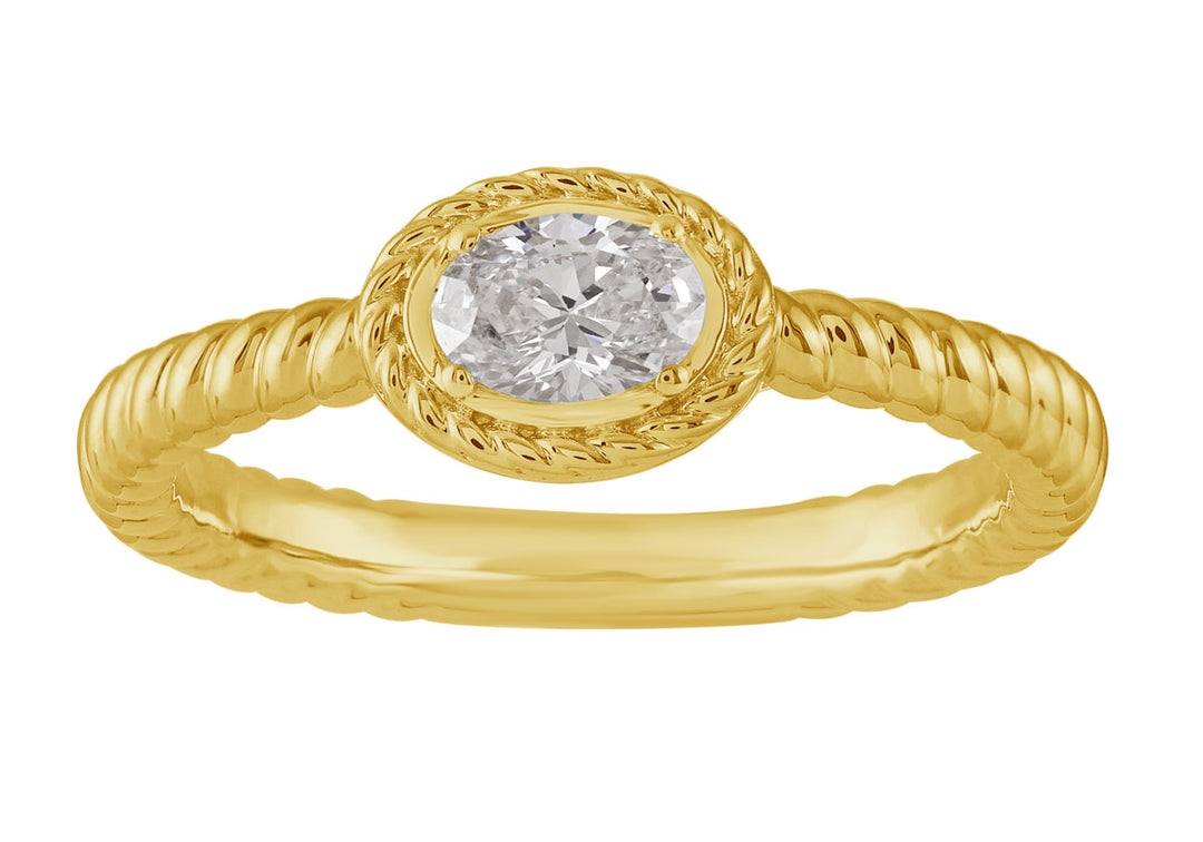 Yellow Gold Diamond Ring