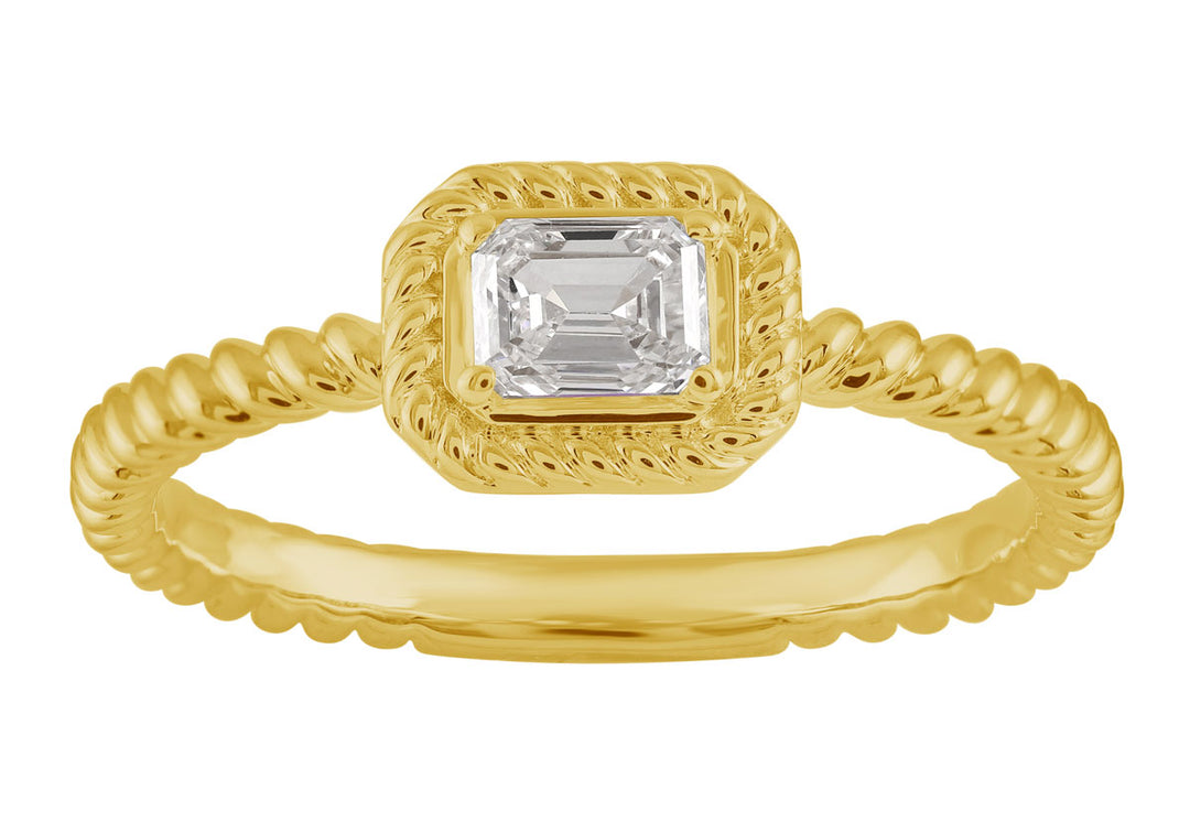 Yellow Gold Diamond Ring
