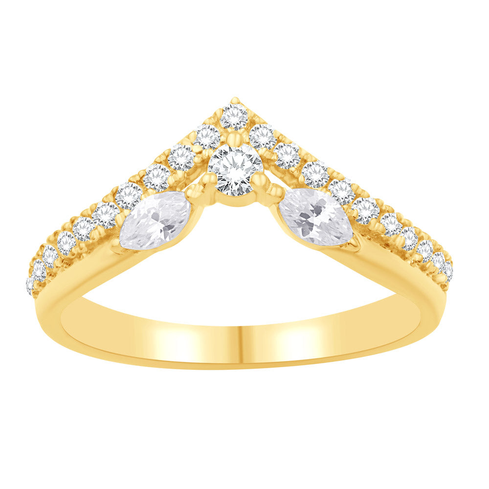 Yellow Gold Diamond Ring