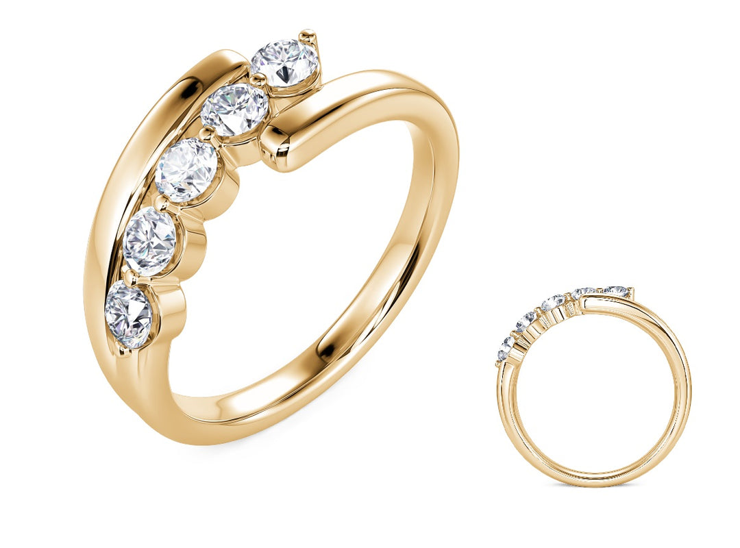 Yellow Gold Diamond Ring