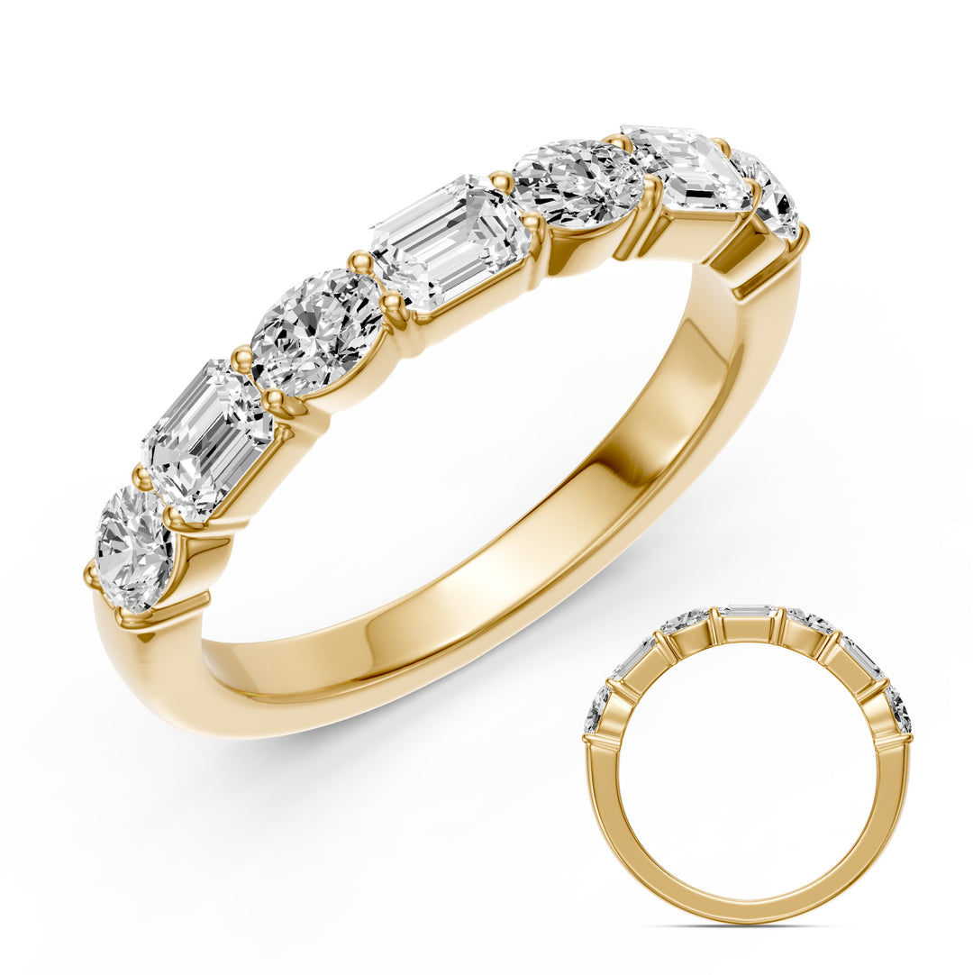 Yellow Gold Diamond Band