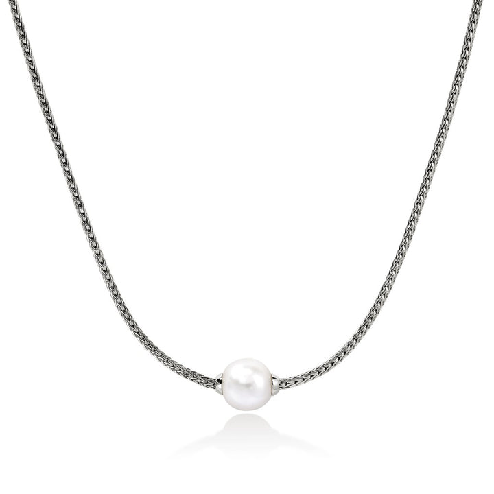 JH Essential Pearl Necklace, Sterling Silver, 1.8MM