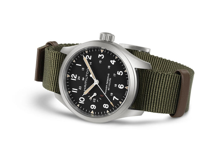 Khaki Field Mechanical Power Reserve 40 mm