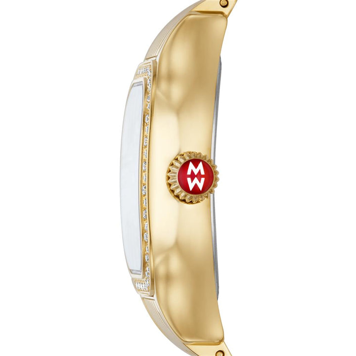 Limited Edition Meggie 18K Gold-Plated Diamond Watch