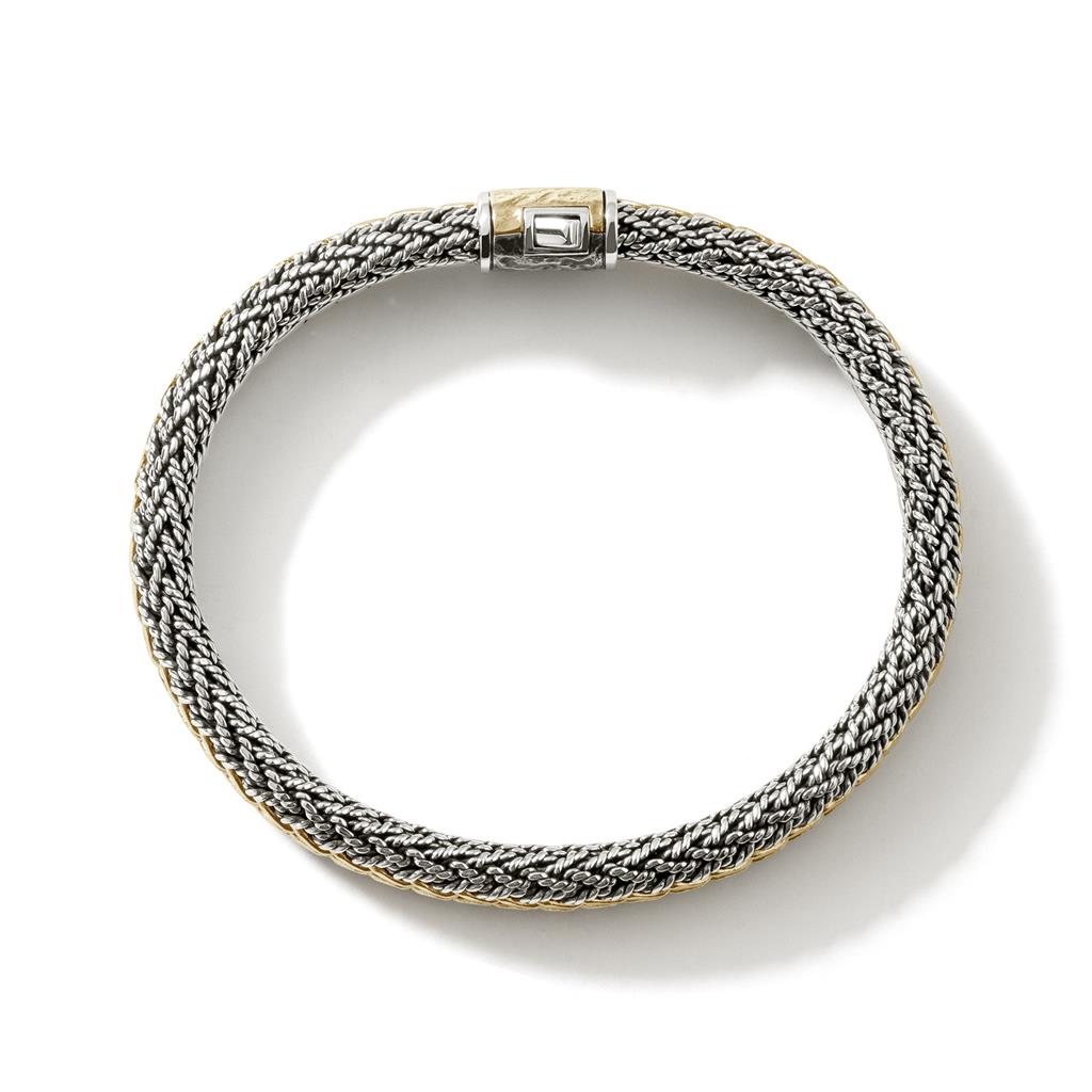 Icon Bracelet, Gold, Sterling Silver, 8MM