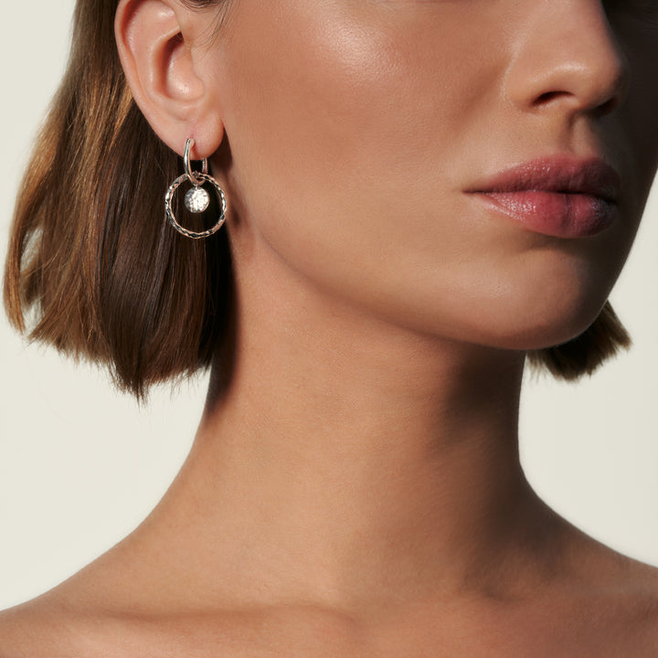 Palu Interlocking Drop Earring