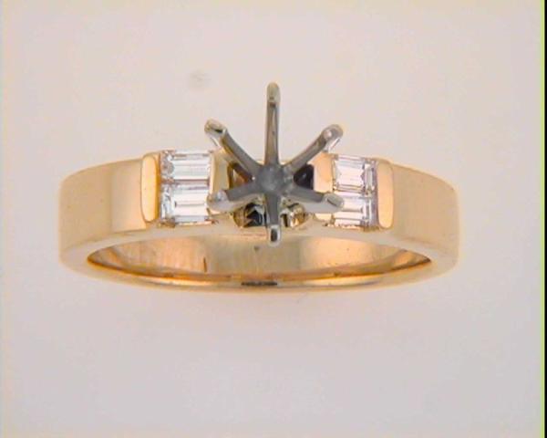 Yellow Gold Engagement Ring
