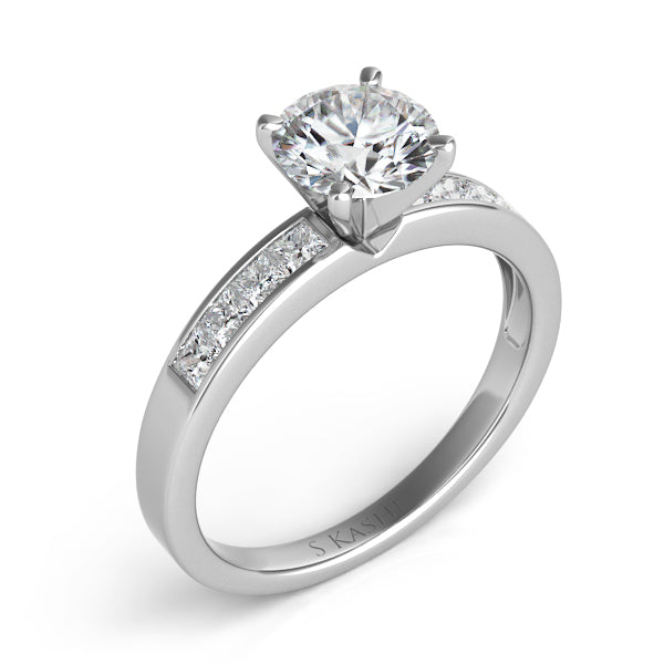 White Gold Engagement Ring