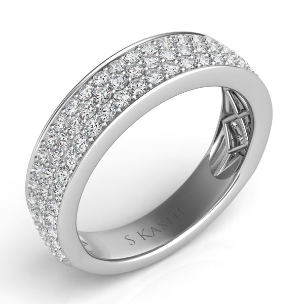 White Gold Diamond Band