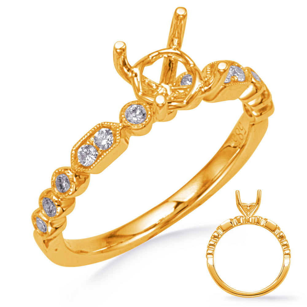 Yellow Gold Engagement Ring