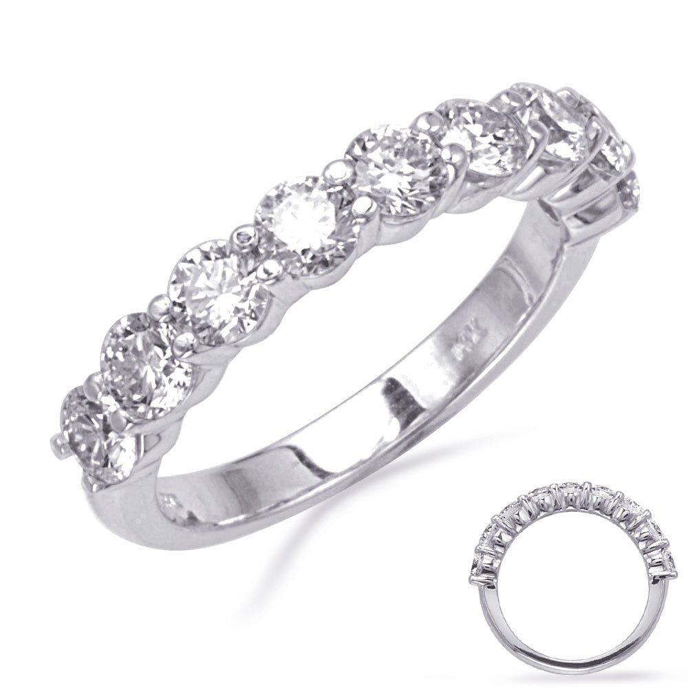 White Gold Wedding Band