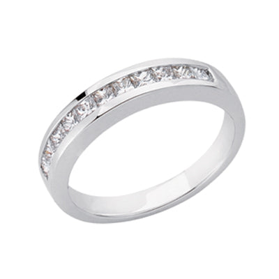 White Gold Matching Band
