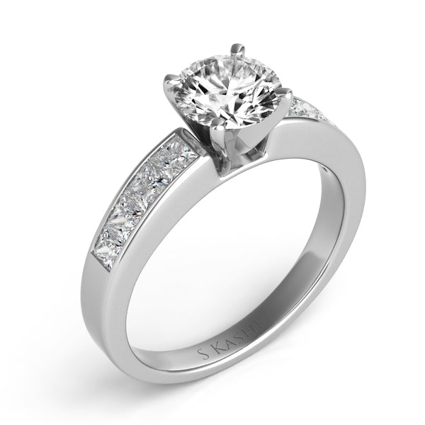 White Gold Engagement Ring
