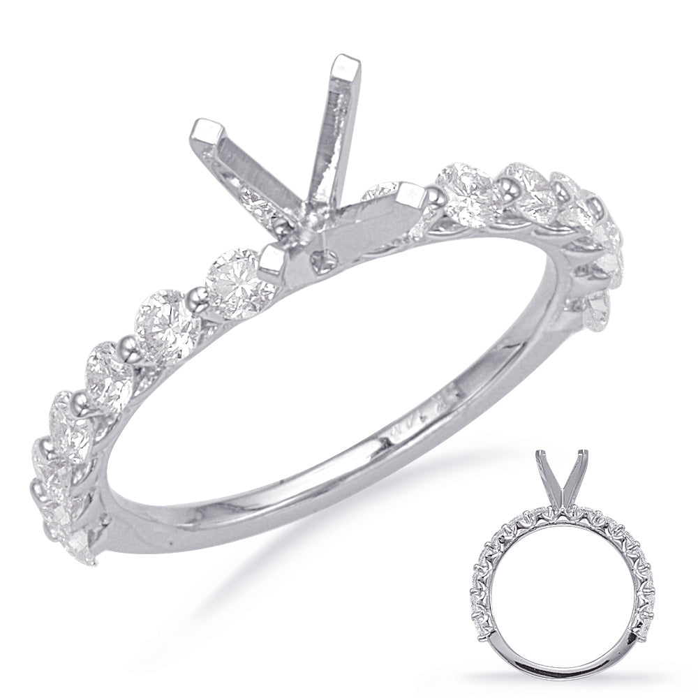 White Gold Engagement Ring