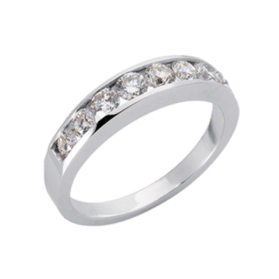 White Gold Matching Band
