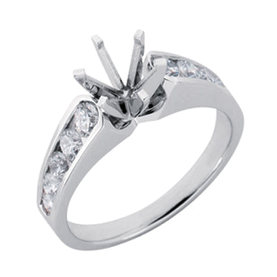 White Gold Engagement Ring