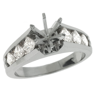 White Gold Engagement Ring