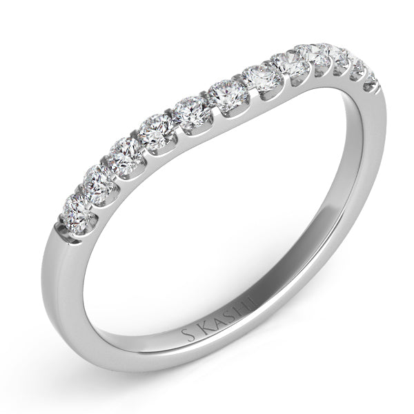 White Gold Matching Band