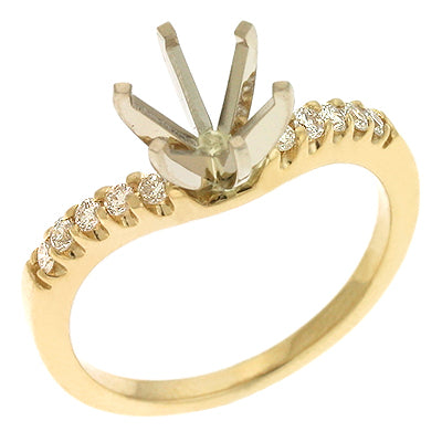 Yellow Gold Engagement Ring