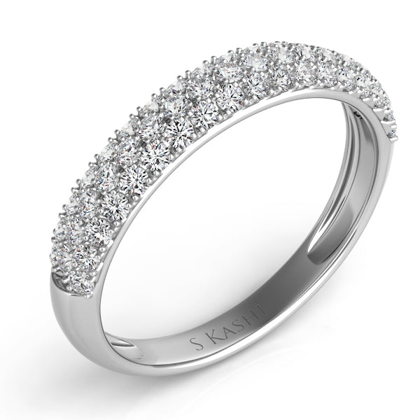 White Gold Matching Band