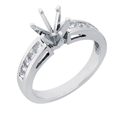 White Gold Engagement Ring