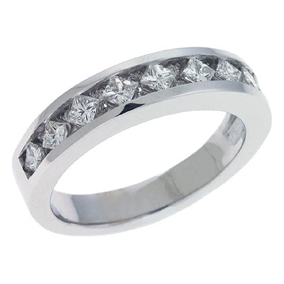 White Gold Matching Band