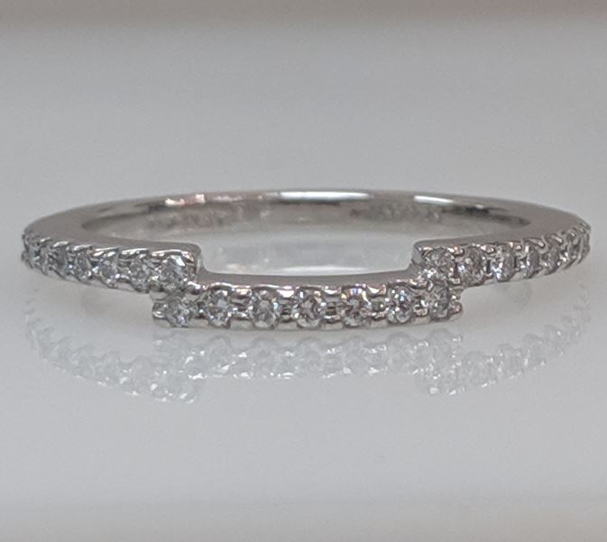 White Gold Matching Band