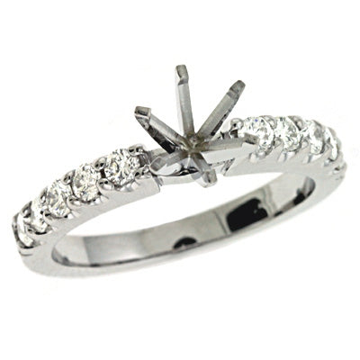 White Gold Engagement Ring