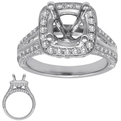 White Gold Engagement Ring