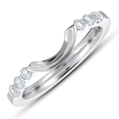 White Gold Matching Band