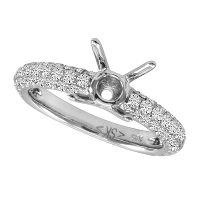 White Gold Engagement Ring