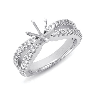 White Gold Engagement Ring