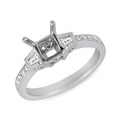White Gold Engagement Ring