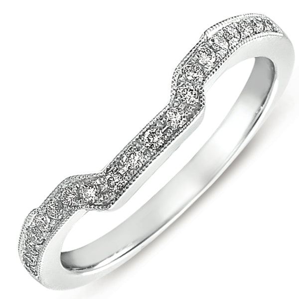 White Gold Matching Band