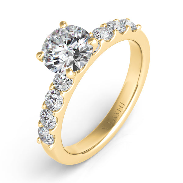 Yellow Gold Engagement Ring