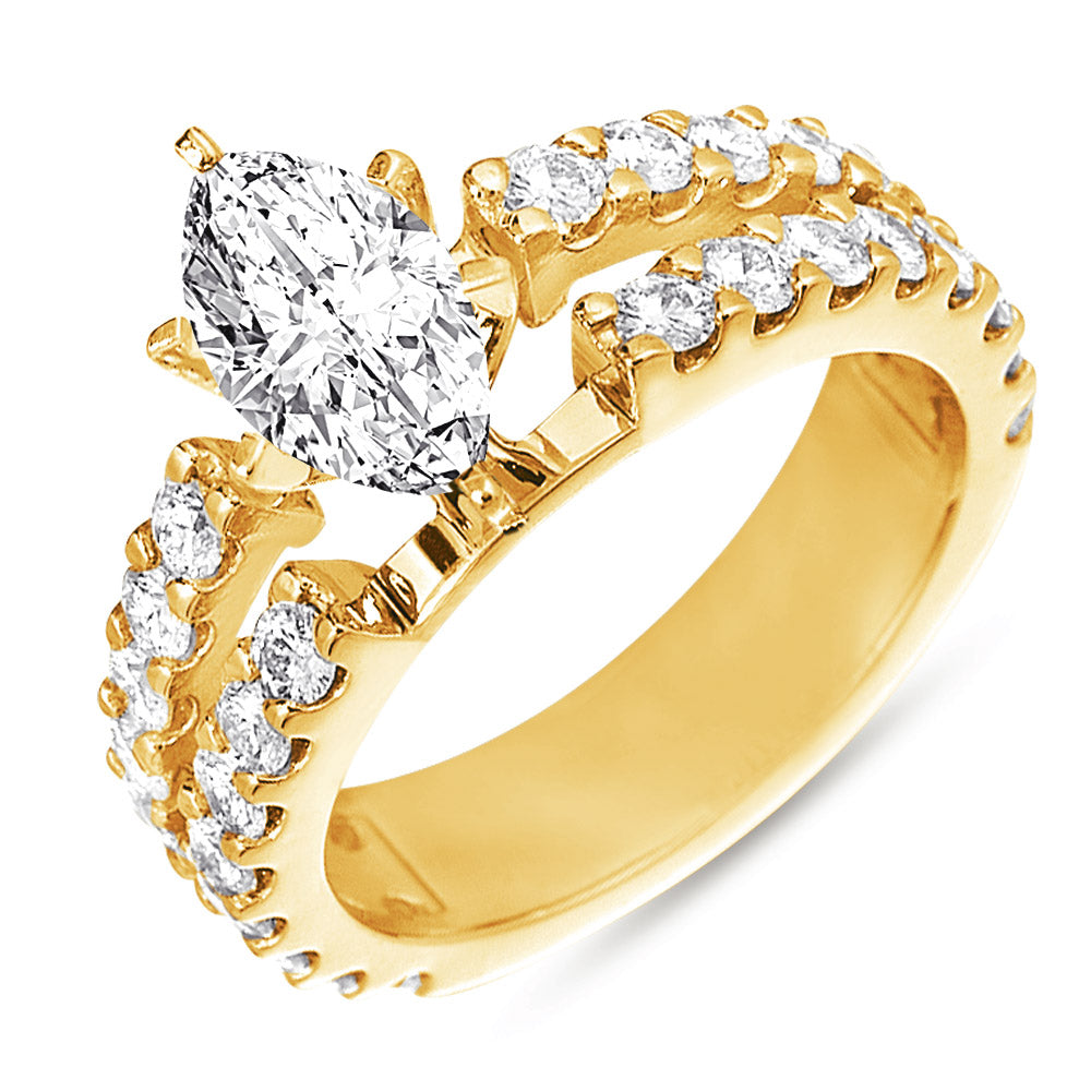 Yellow Gold Engagement Ring
