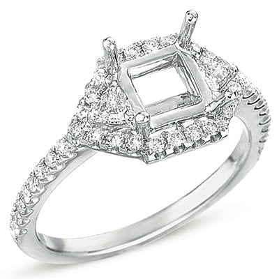 White Gold Engagement Ring