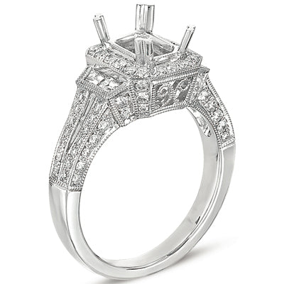 White Gold Engagement Ring
