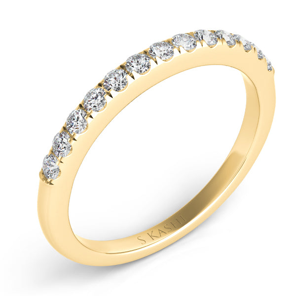 Yellow Gold Diamond Band