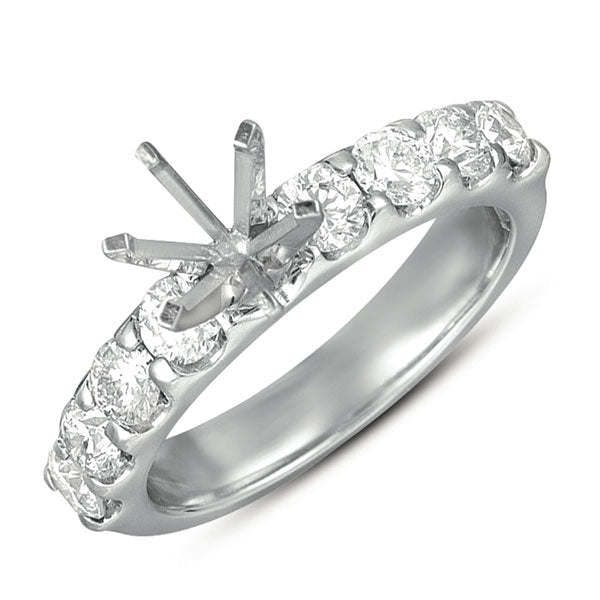 White Gold Engagement Ring