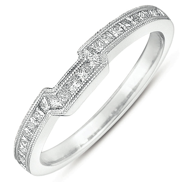 White Gold Matching Band