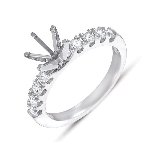 White Gold Engagement Ring