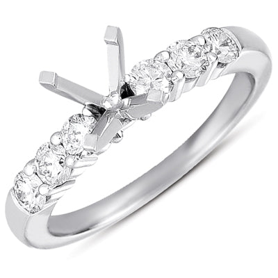 White Gold Engagement Ring