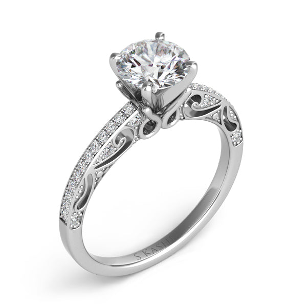 White Gold Engagement Ring